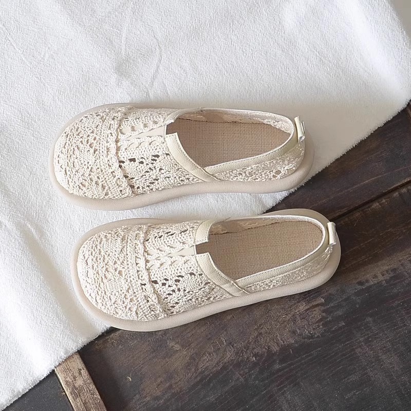 Ethnic Fashion Designers - Sepatu Wanita Baotou Fashion Musim Panas,