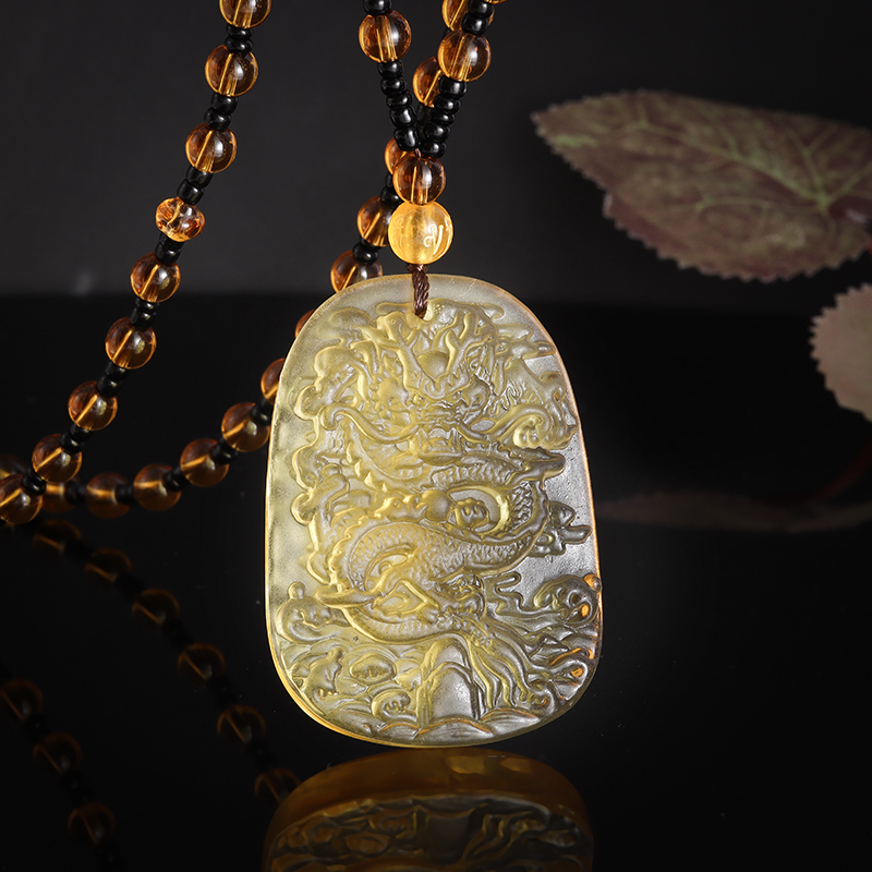 Ethnic Fashion Brand - Kalung merek Naga etnis Tiongkok, Kalung
