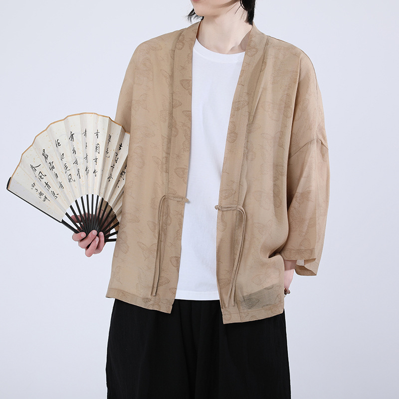 Haori Japanese Jacket - Kimono Jepang Pria Ukuran Besar 5XL