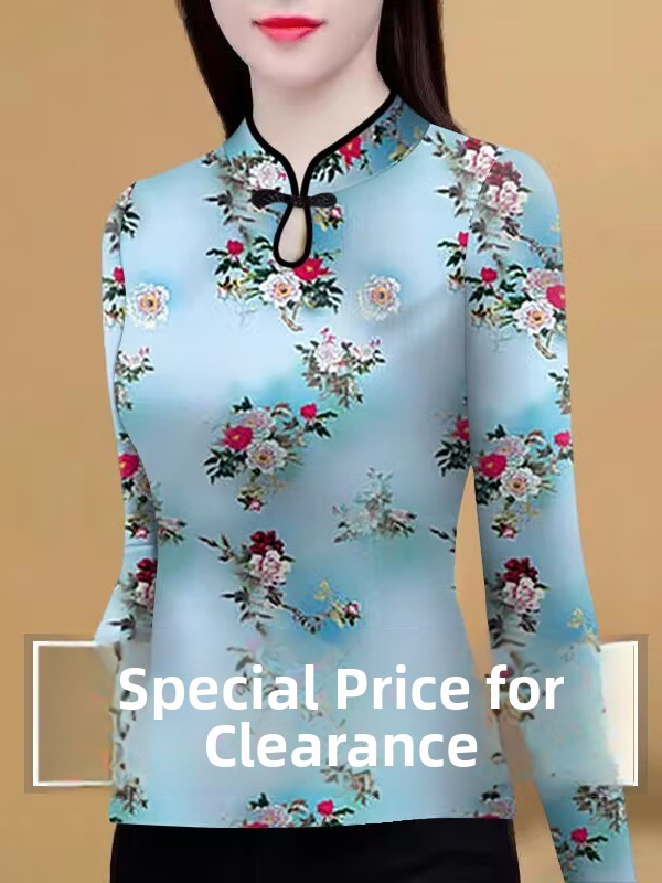 Ethnic Wear Fashion Designer - Kaos Dasar Bermotif Modis Wanita Slim