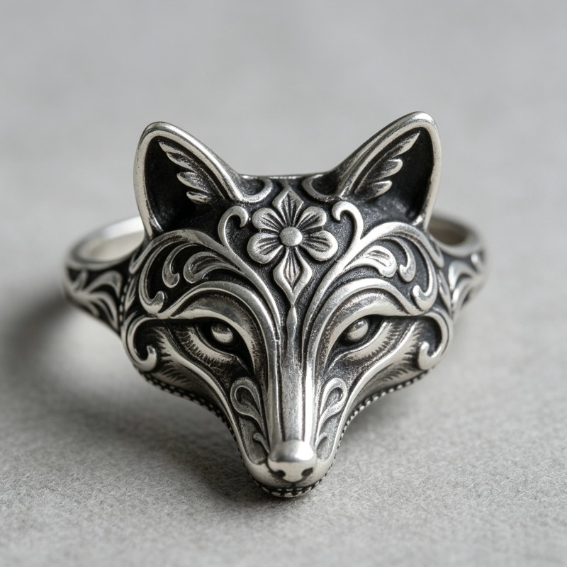 Jianjie Cincin Totem Hewan Uki - Ethnic Wear Fashion Designer ulasan dan harga
