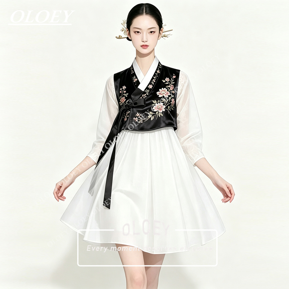 OLOEY Setelan Hanbok Pendek Sa - Hanbok Modern Set ulasan dan harga