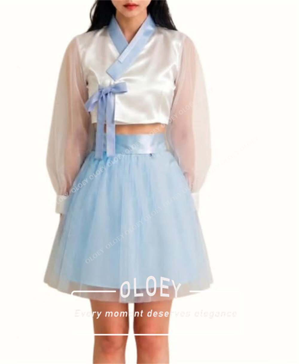 OLOEY Set Gaun Koktail Prom Pe - Hanbok Modern Set ulasan dan harga