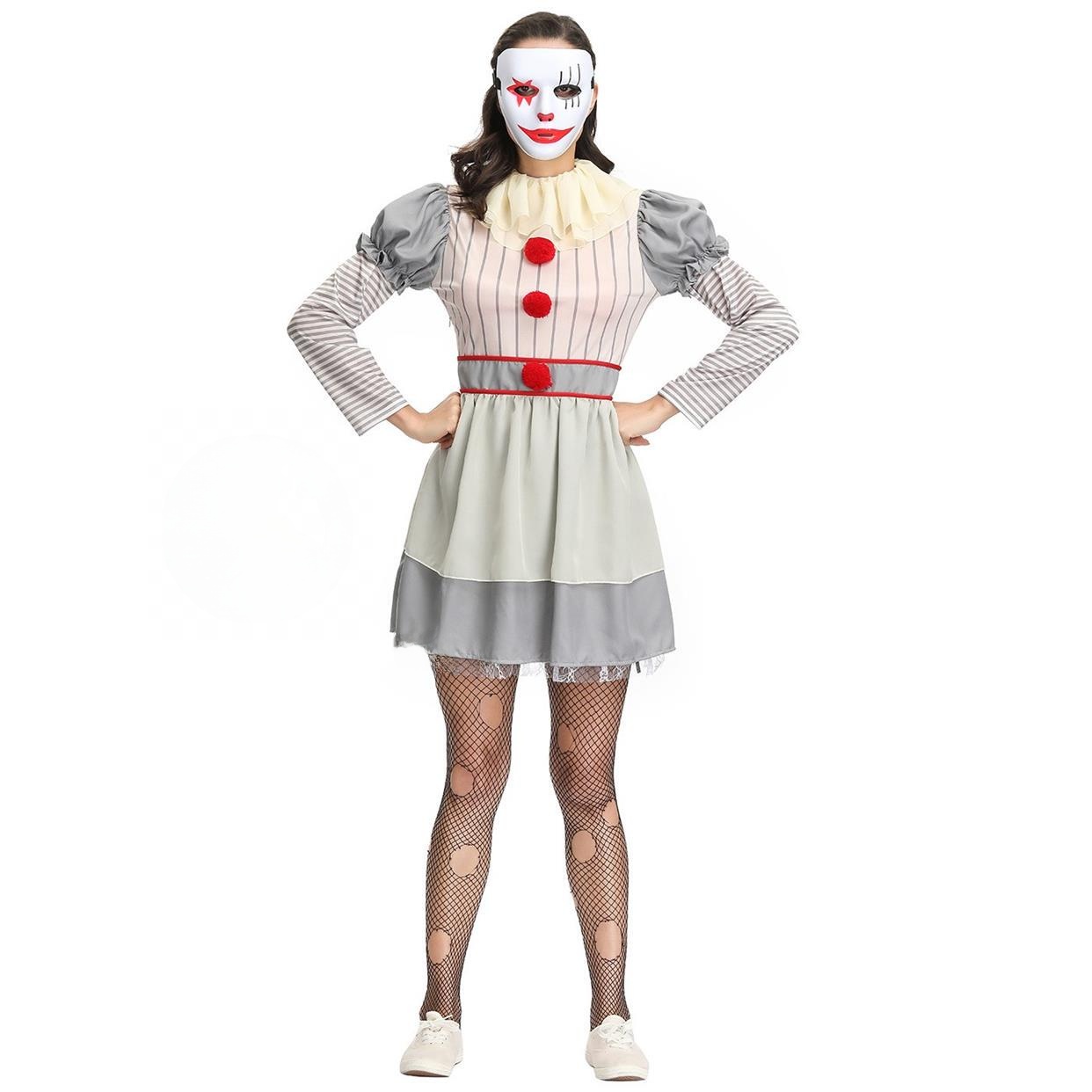 Kostum Badut Halloween Besar,  - Ethnic Wear Fashion Designer ulasan dan harga