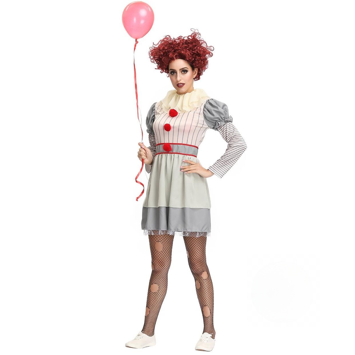 Kostum Badut Halloween Besar,  - Ethnic Wear Fashion Designer ulasan dan harga