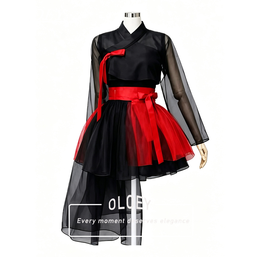 OLOEY Set Hanbok Konser Pendek - Hanbok Modern Set ulasan dan harga