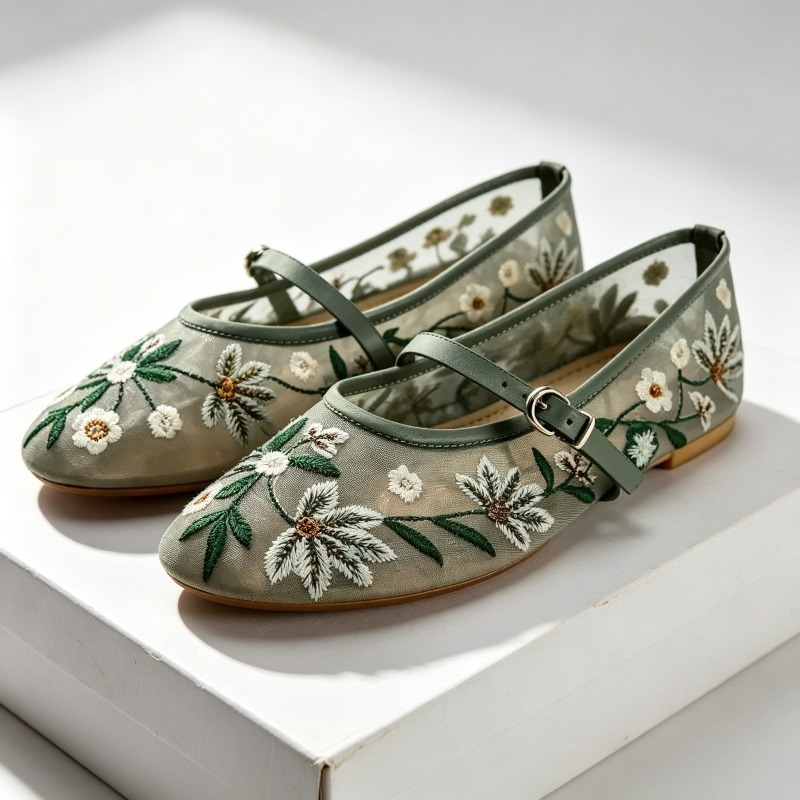 Sandal Merek Sejuk Wanita Flat - Ethnic Fashion Brand ulasan dan harga