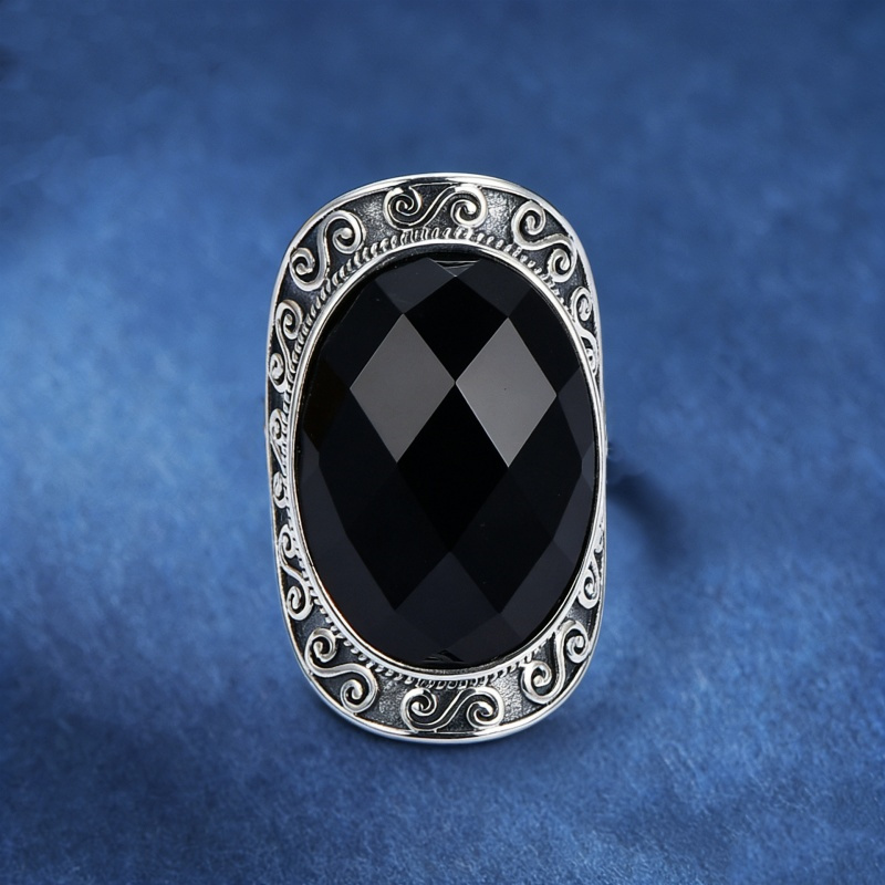 BOCAI Cincin Perak S925 Baru u - Men'S Ethnic Fashion Trends ulasan dan harga