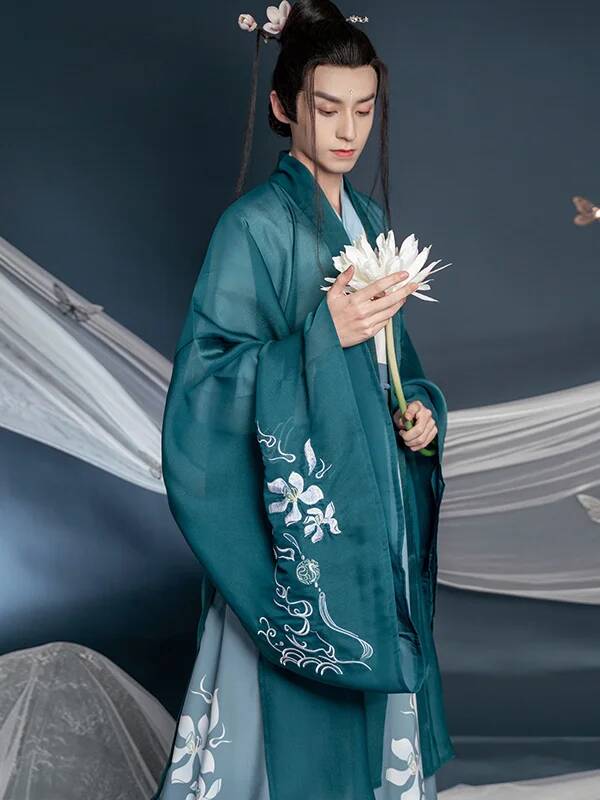 Pakaian Tradisional Pria Hanfu - Hanbok Modern Set ulasan dan harga