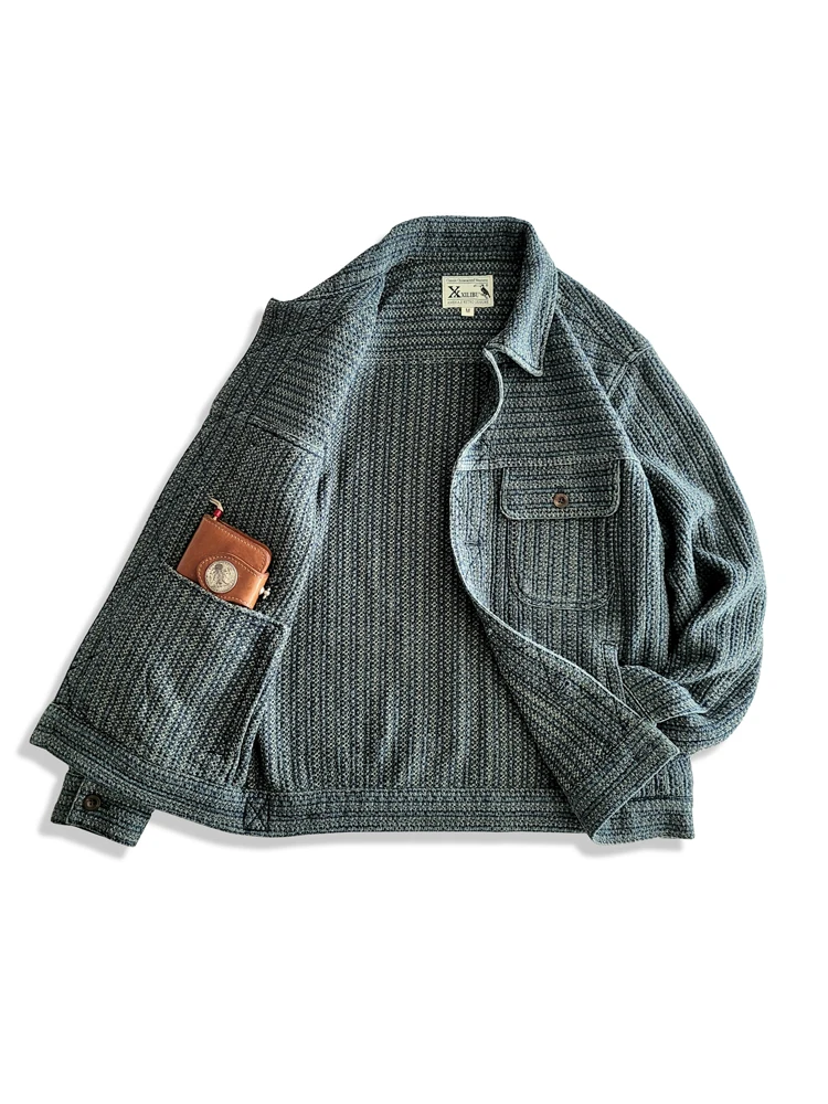 Pakaian Amekaji Pria Jaket Kas - Haori Japanese Jacket ulasan dan harga