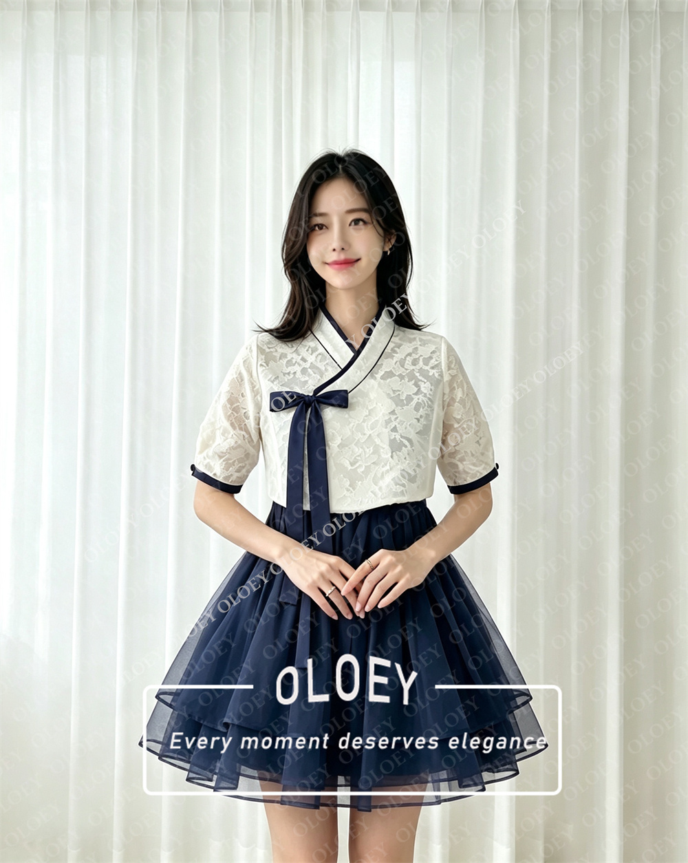 OLOEY Set Hanbok Konser Pendek - Hanbok Modern Set ulasan dan harga