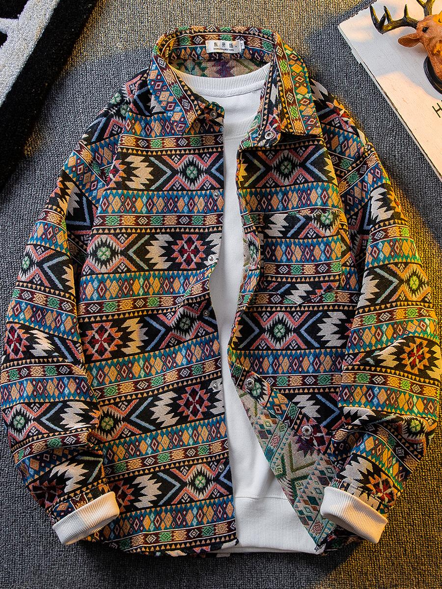 Kemeja Tenun Etnis Jepang Pria - Haori Japanese Jacket ulasan dan harga