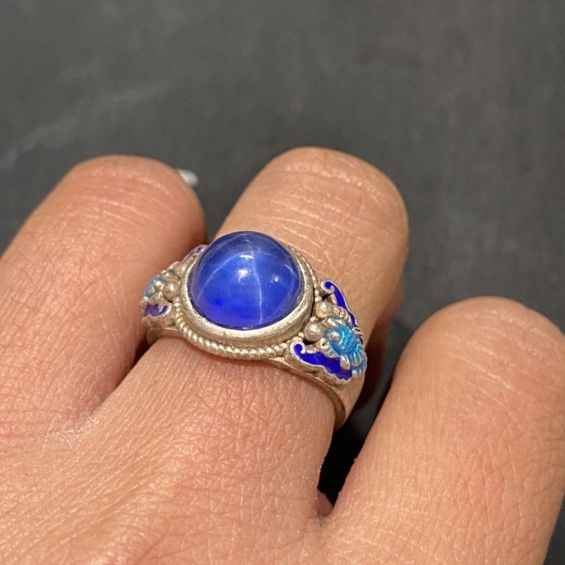 Cincin Terbuka Cloisonne Etnik - Ethnic Wear Fashion Designer ulasan dan harga