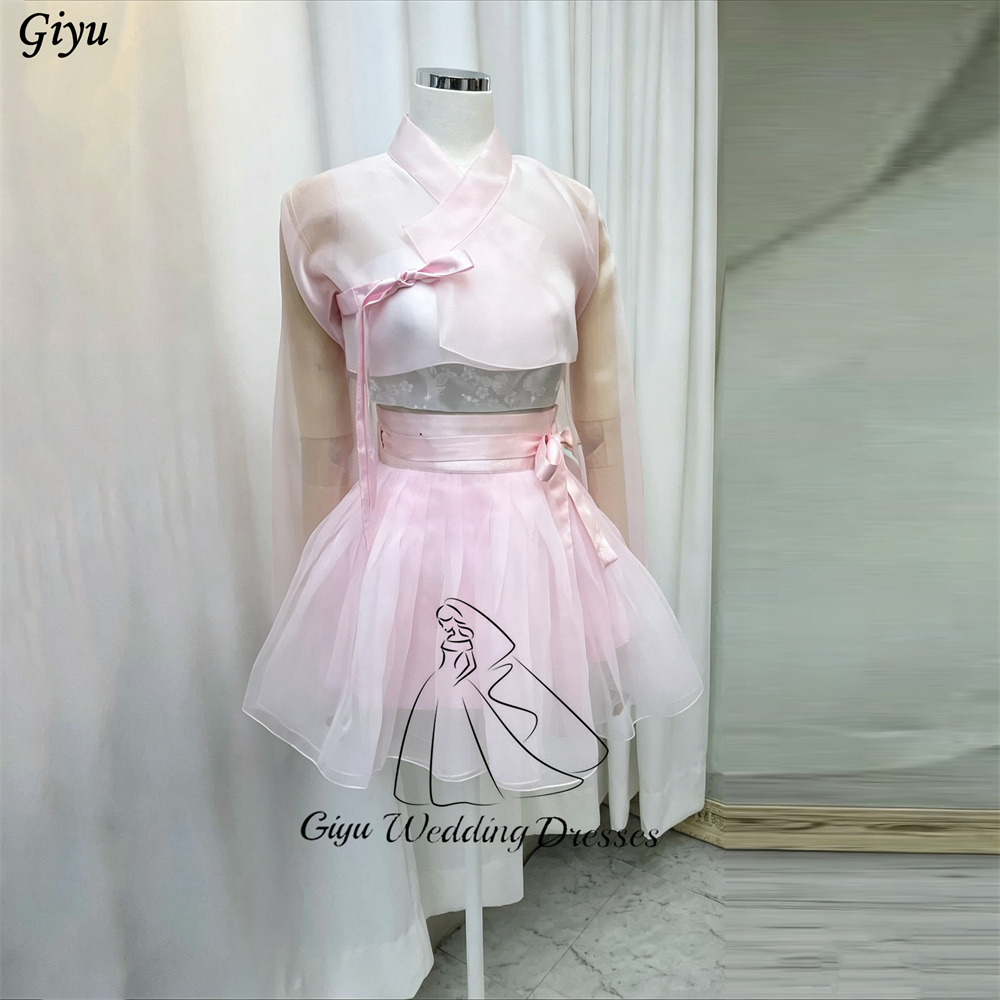 Giyu Pink Gaun Hanbok Modern S - Hanbok Modern Set ulasan dan harga
