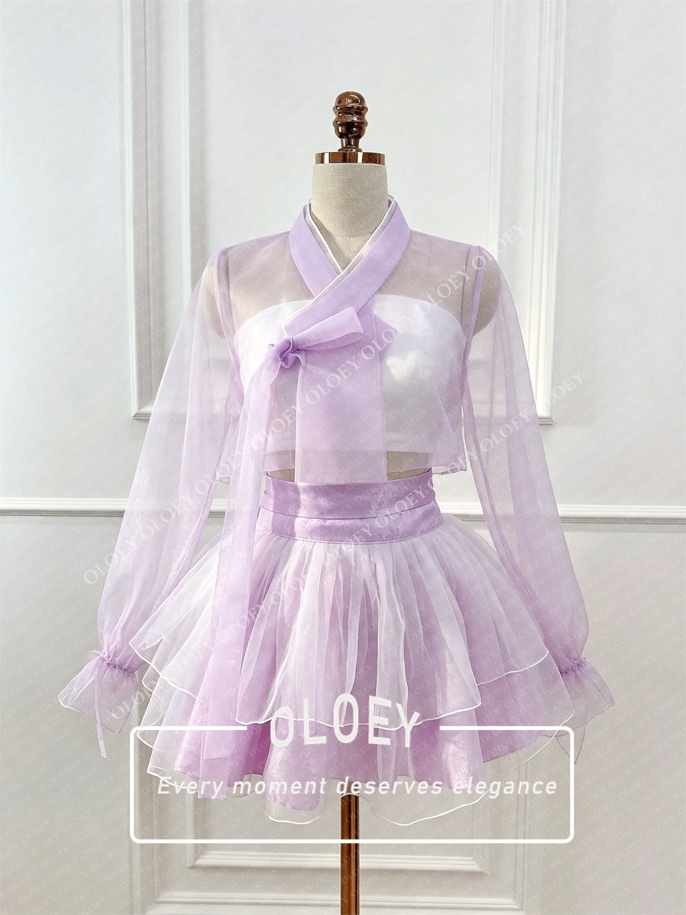 OLOEY Set Hanbok Konser Pendek - Hanbok Modern Set ulasan dan harga