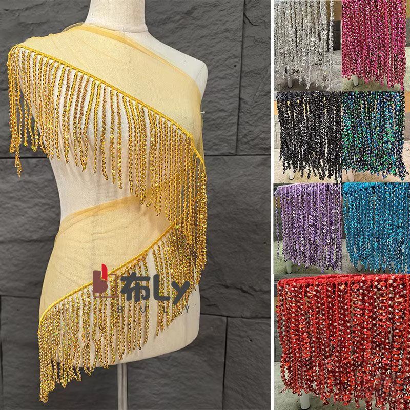 Rumbai Payet Manik-manik 15cm, - Ethnic Fashion Designers ulasan dan harga