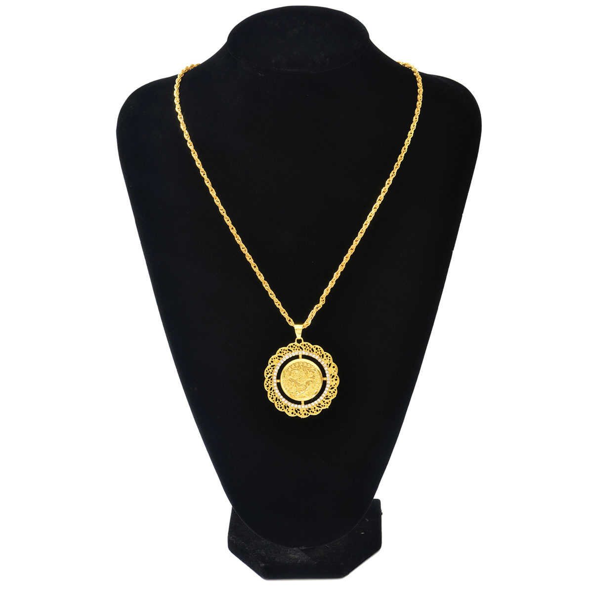 Kalung Koin Emas Vintage Ranta - Ethnic Wear Fashion Designer ulasan dan harga