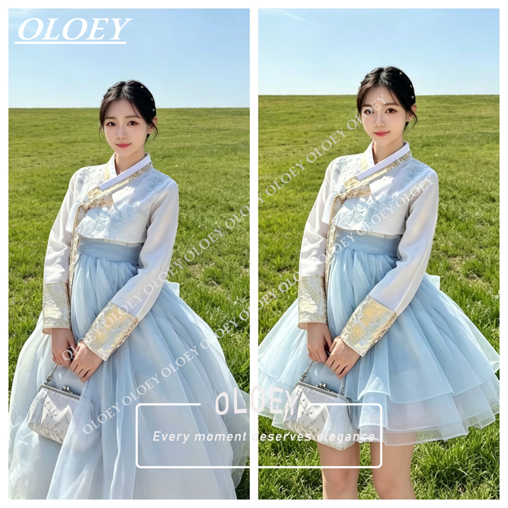 OLOEY Gaun Hanbok Korea Elegan - Hanbok Modern Set ulasan dan harga