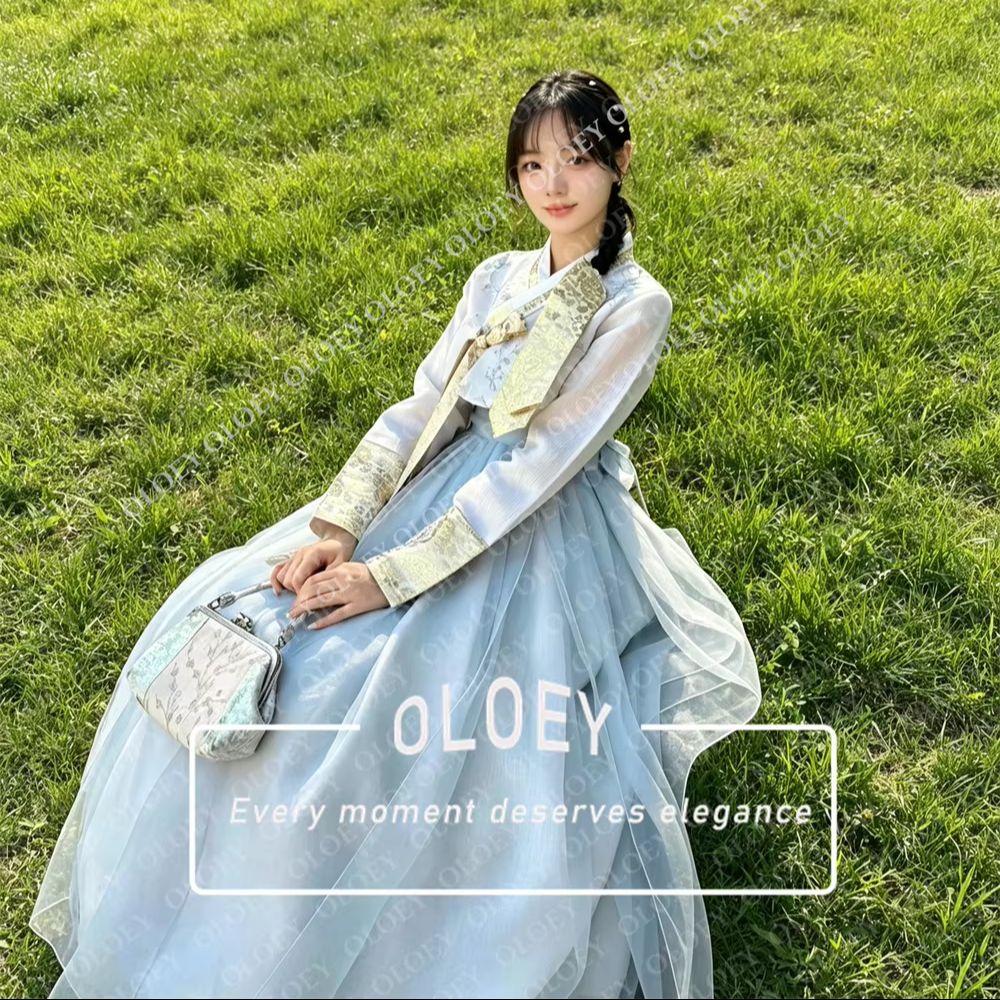 OLOEY Gaun Hanbok Korea Elegan - Hanbok Modern Set ulasan dan harga