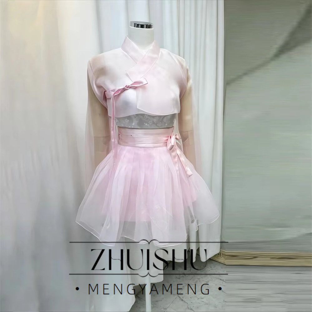 ZHUISHU Gaun Hanbok Modern War - Hanbok Modern Set ulasan dan harga