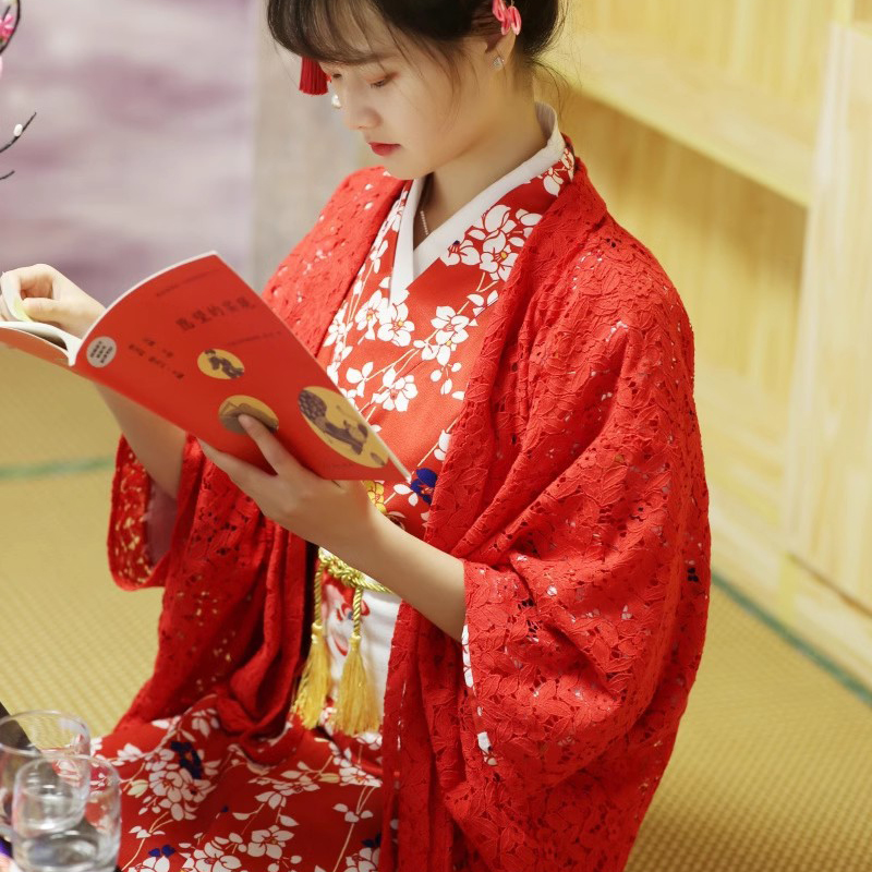Kardigan Kimono Haori Gaya Jep - Haori Japanese Jacket ulasan dan harga